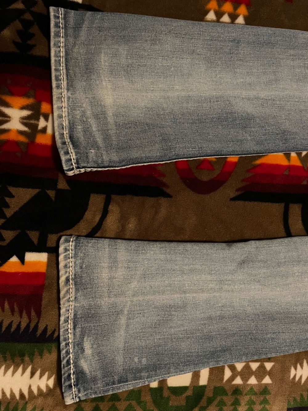 Rock Revival Light Blue Flare Jeans - Picture 7 of 8
